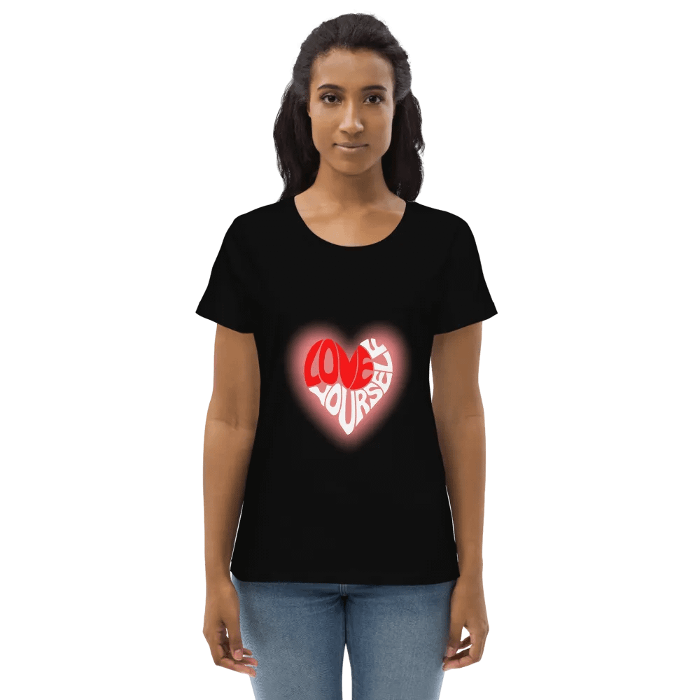 Love Yourself Heart Graphic Tee product image (13)