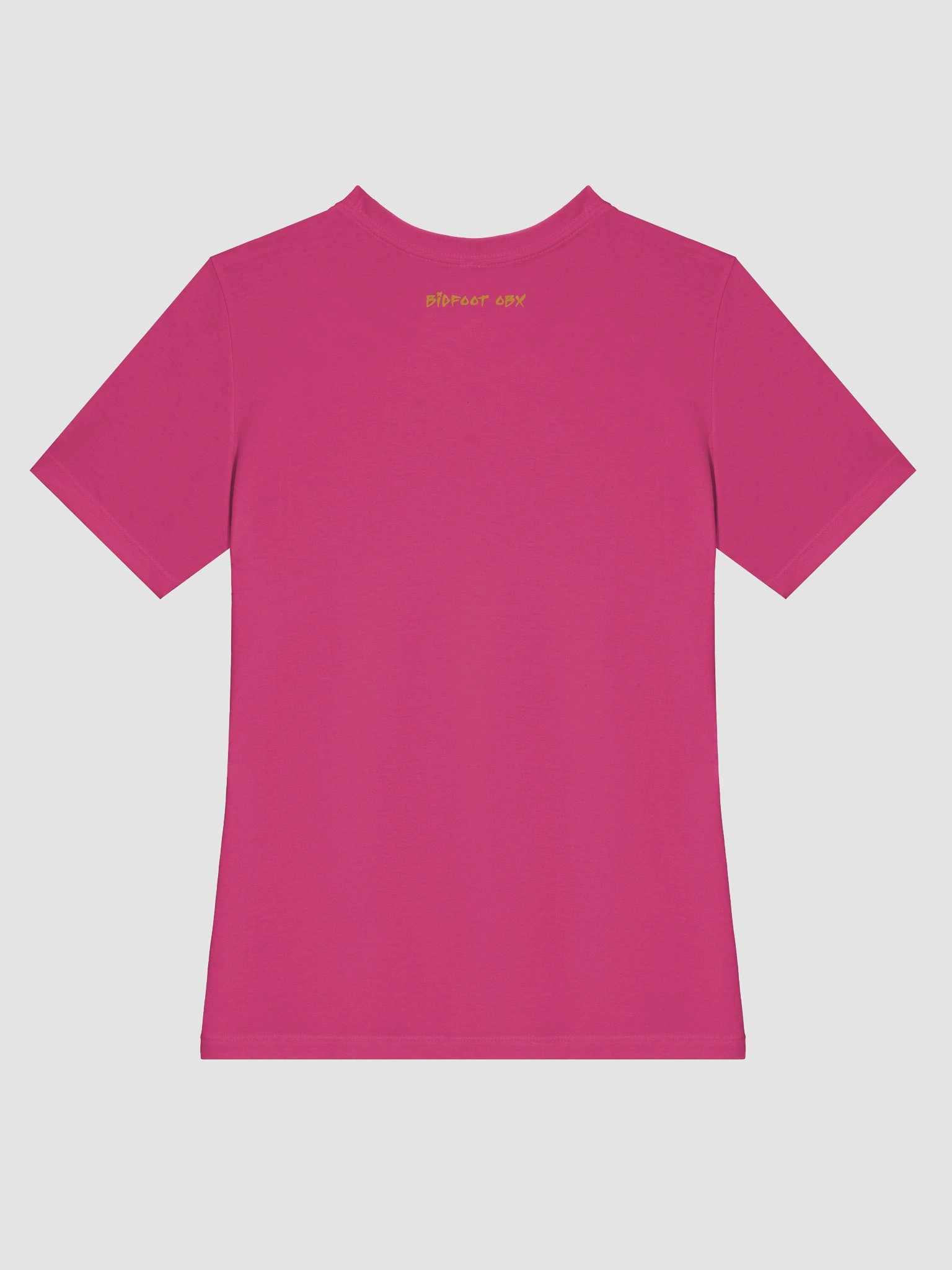 Destination Bigfoot Bronco Bigfoot Logo Bella+Canvas Women's Supersoft Relaxed-fit T-Shirt (Berry) product image (4)
