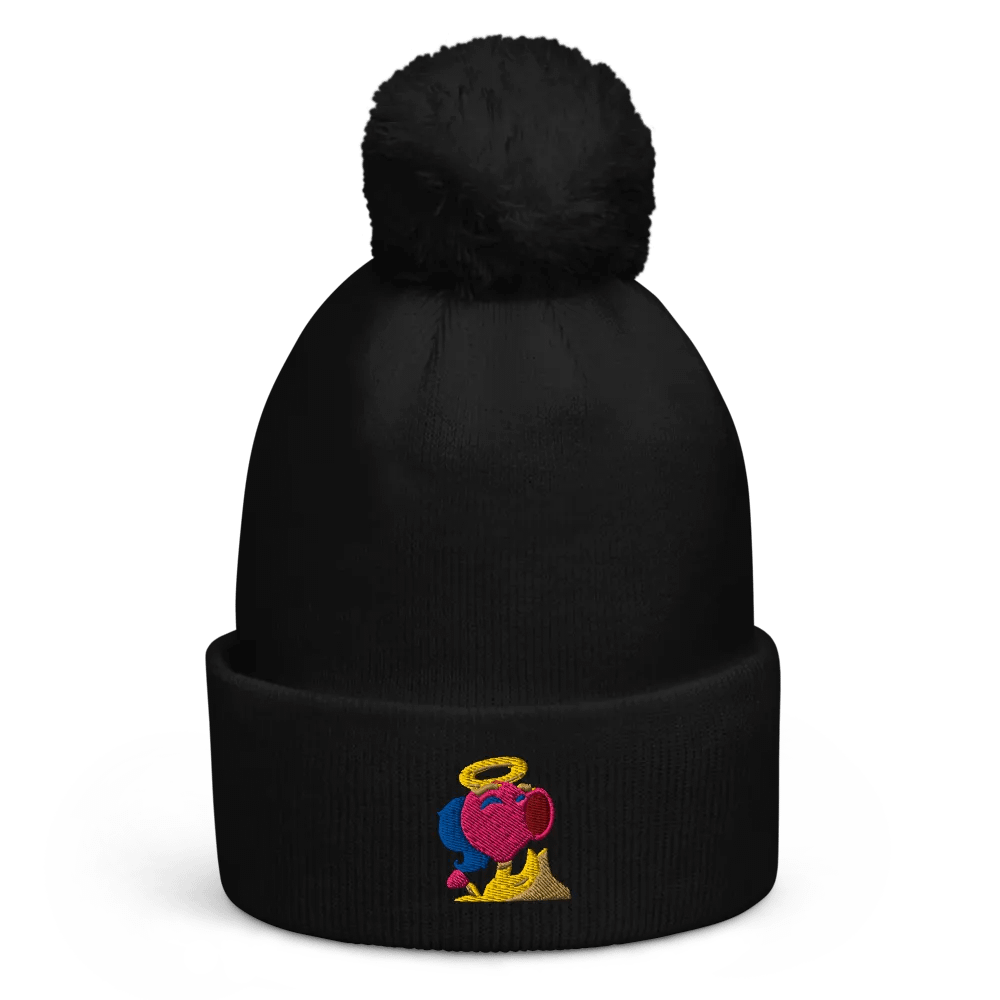 Praying Pea Pompom Beanie product image (1)