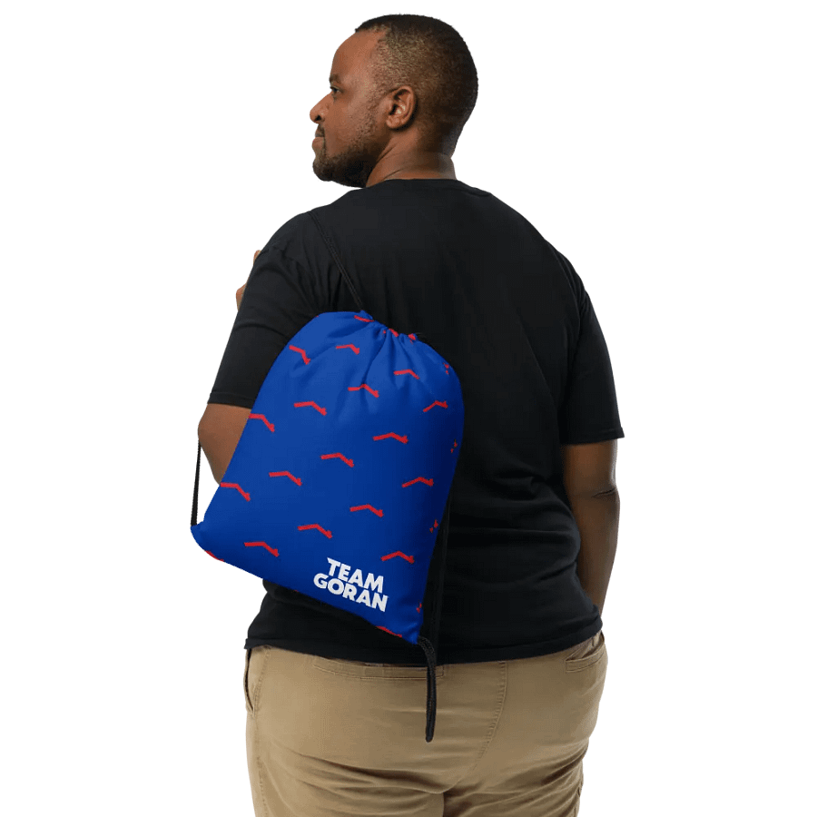 Team Goran Red Roof Drawstring Bag product image (6)