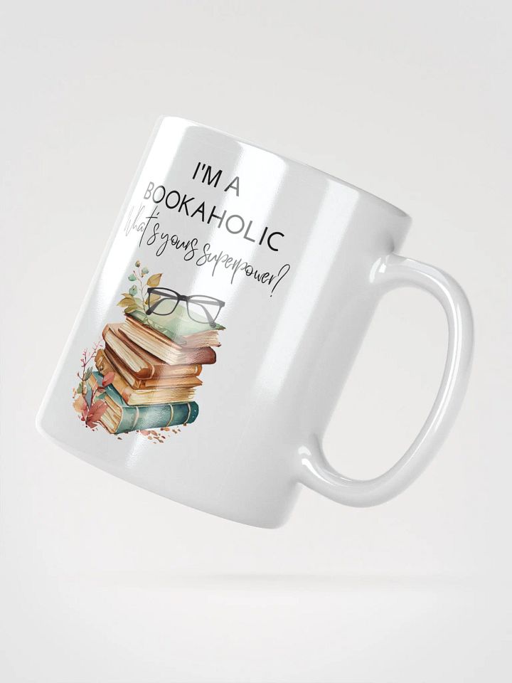 Book lover bookaholic nerd bookworm - Glossy Mug product image (2)