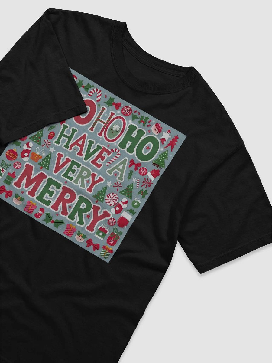 Ho Ho Ho Have a Very Merry Christmas Unisex T-shirt for men and women Comfort Colors product image (32)