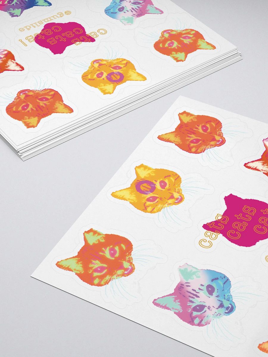 CATS CATS CATS! Sticker Sheet product image (4)