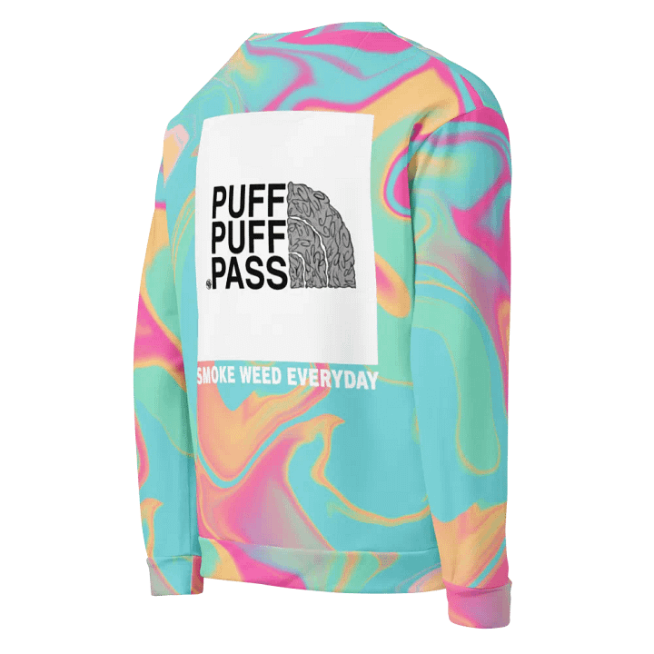 Puff, Puff, Pass High-Dye Ecstasy Sweatshirt product image (2)