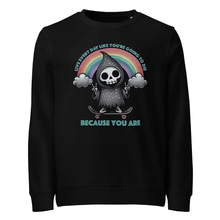 Live Every Day Organic Sweatshirt product image (1)