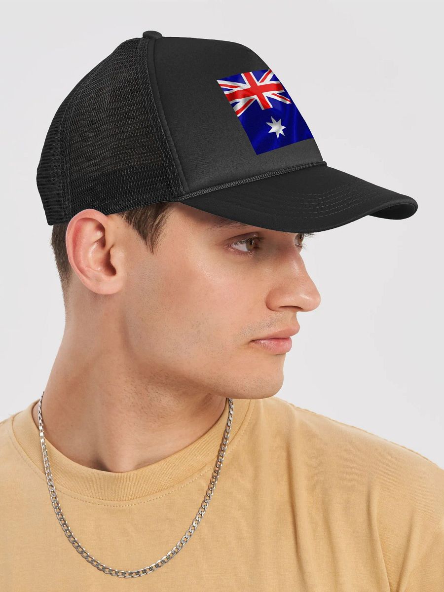 Australian Flag Foam Trucker Hat product image (17)
