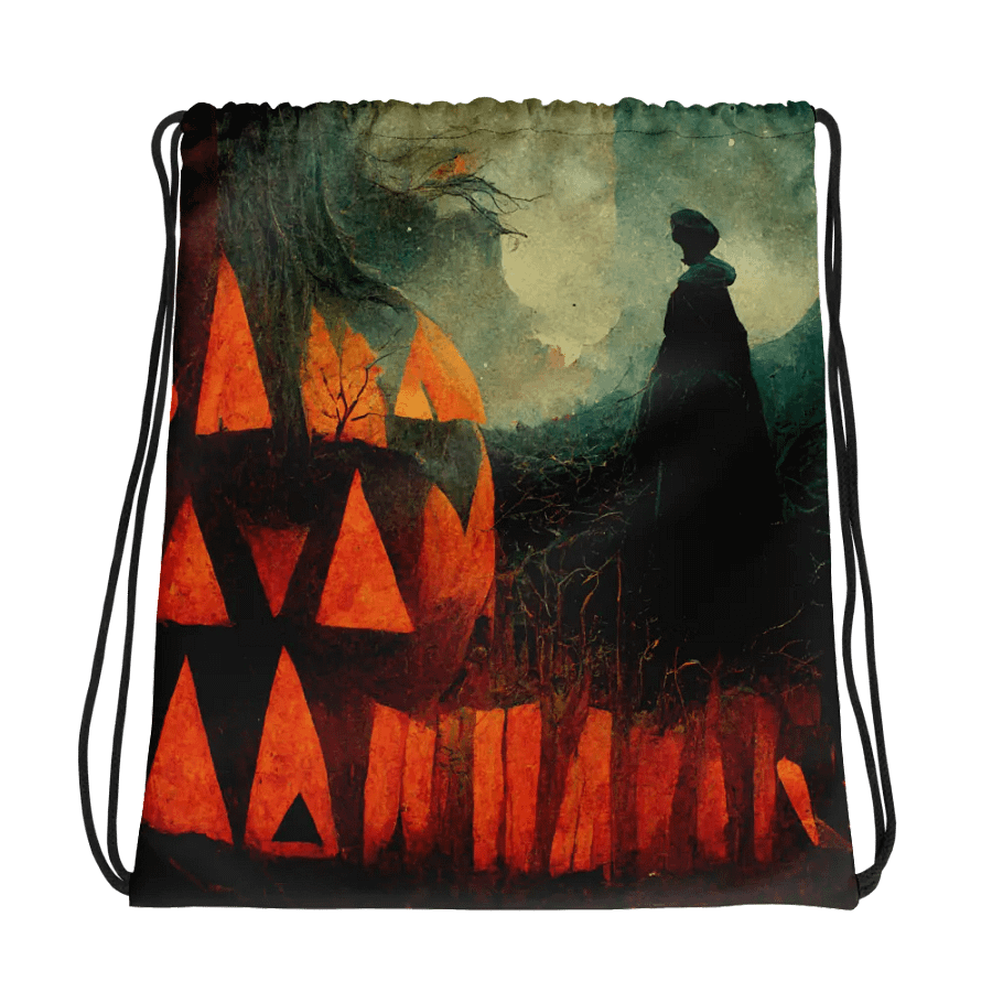 Vibrant Cosmos Drawstring Backpack product image (1)