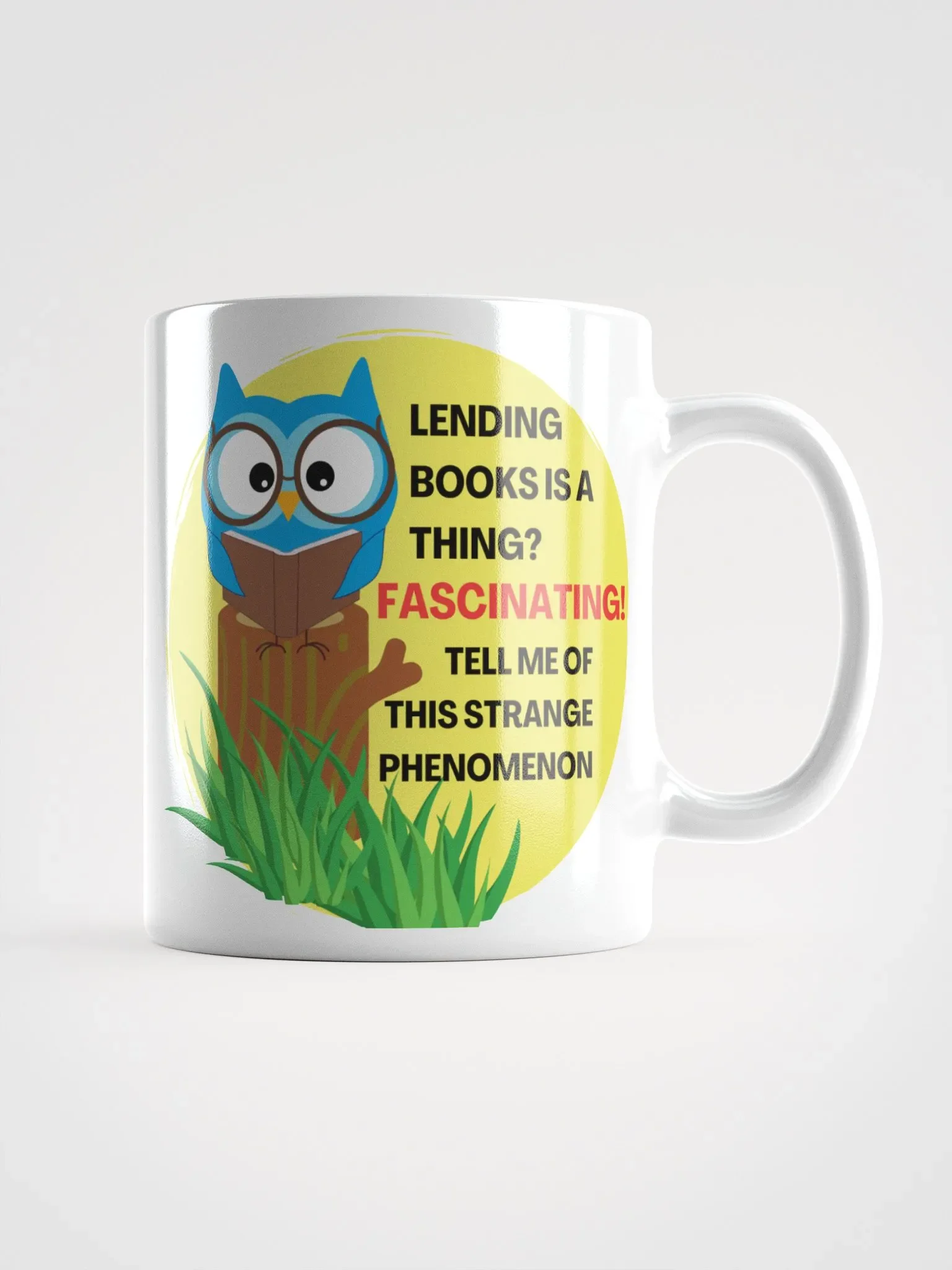 Bookish Owl Mug product image (1)