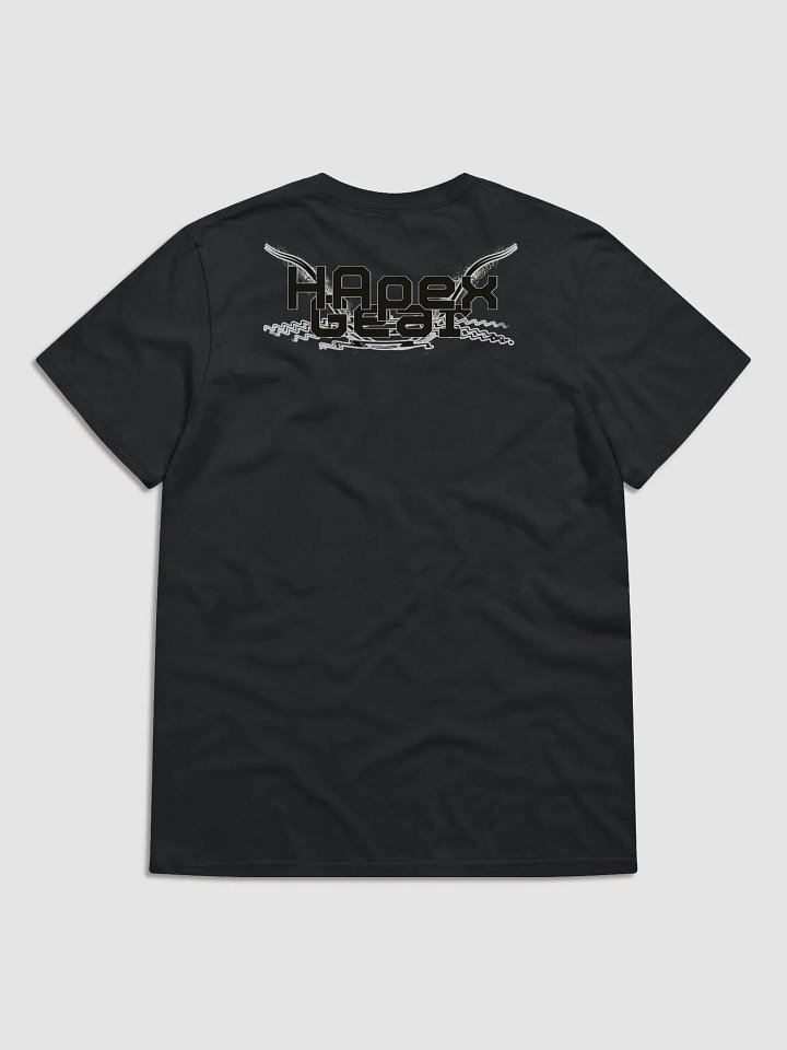 Lightweight Fashion Short Sleeve T-Shirt - Black HApex Gear Black Logo product image (2)