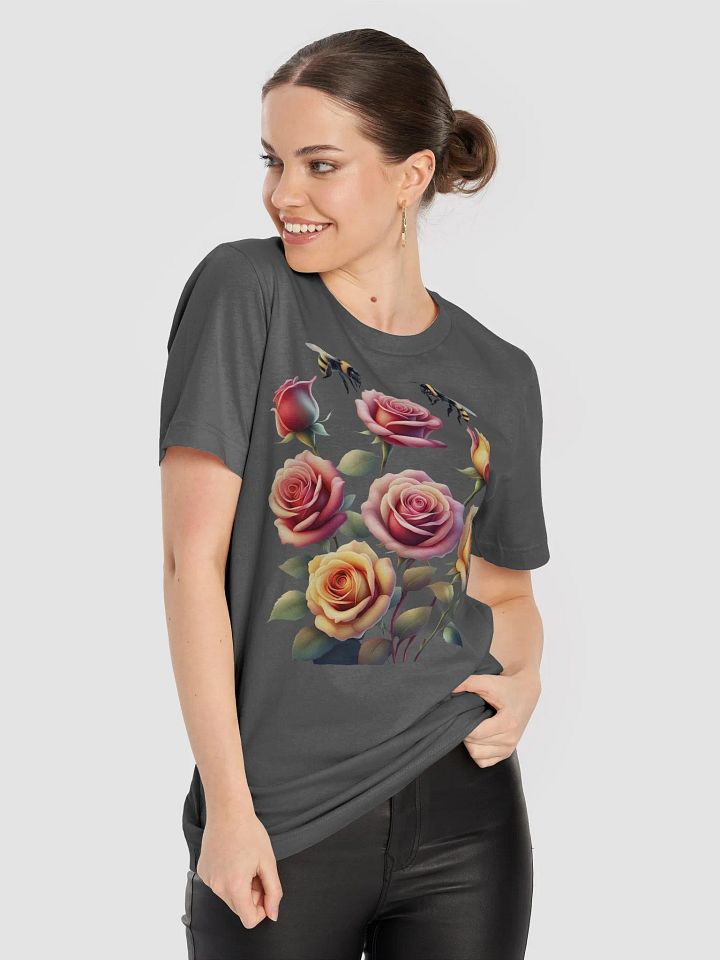 Honey Bees and Roses Graphical Design T-shirts product image (1)