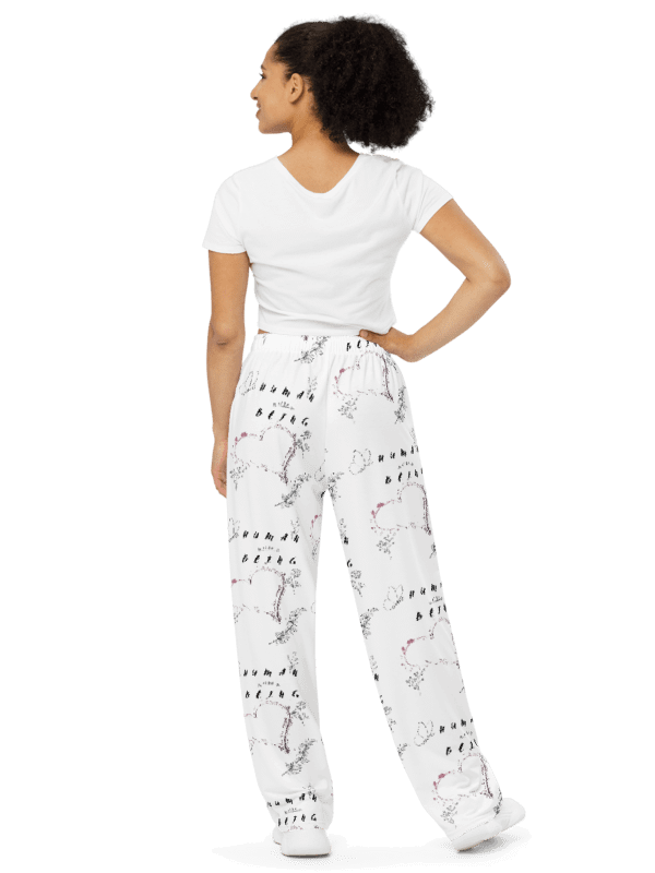 Heartfelt Affection Wide-Leg Pants, "Human of the Being" product image (3)