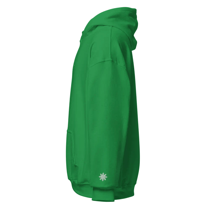 Christmas Embroidered Hoodie - Front & Sleeve Design Festive New Year Hoodie product image (2)