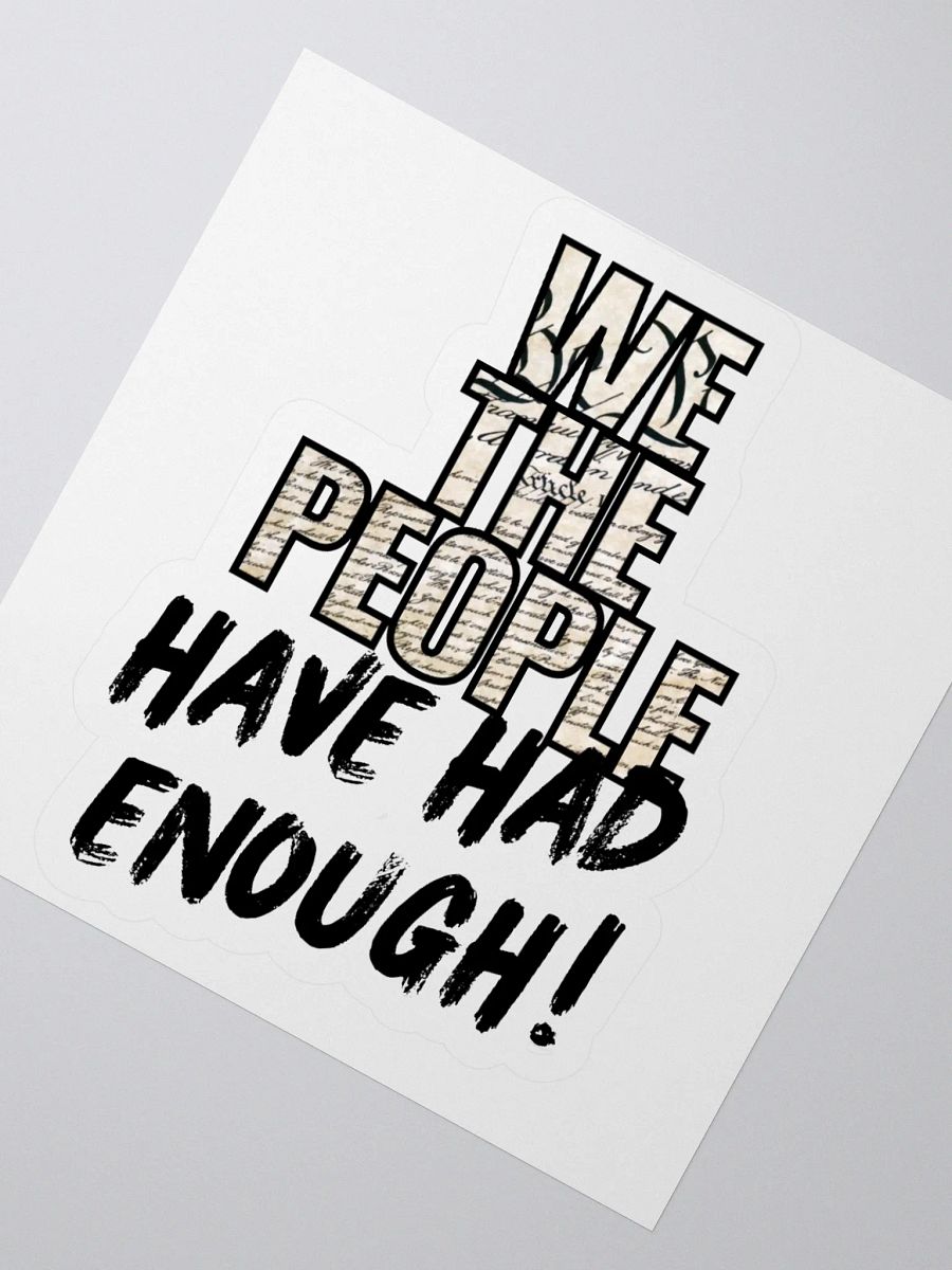 We The People Sticker product image (2)