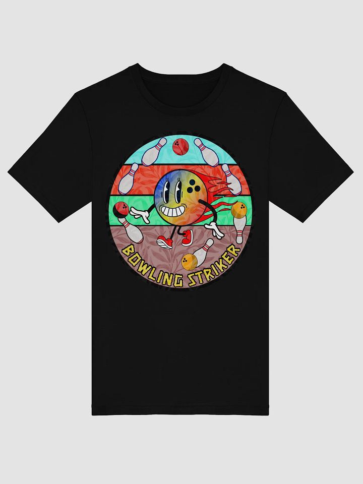 Bowling Striker It Big Ball Cartoon T-Shirt product image (1)