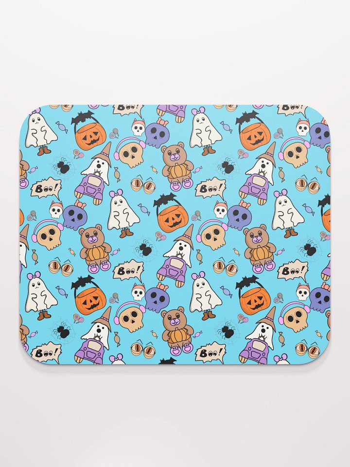 Spooky Delights Halloween Mouse Pad - Blue product image (2)