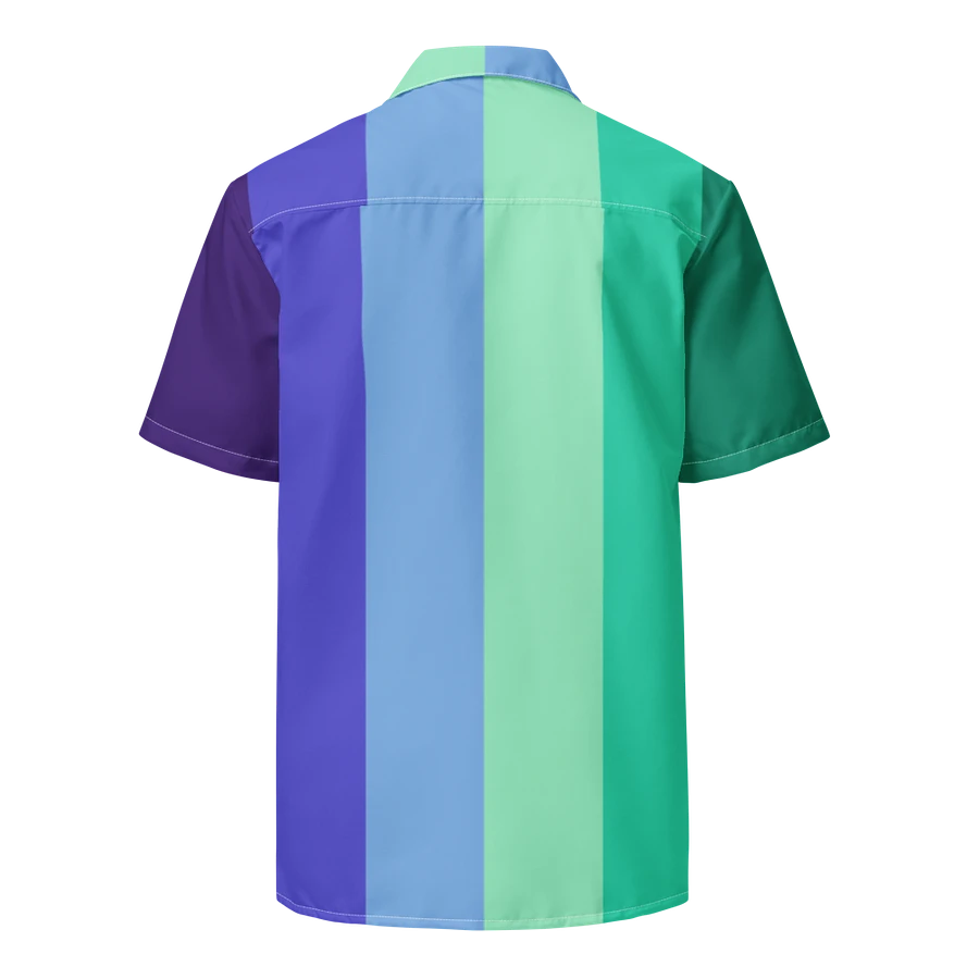 Gay Men's Pride Flag - All-Over Hawaiian Shirt product image (6)