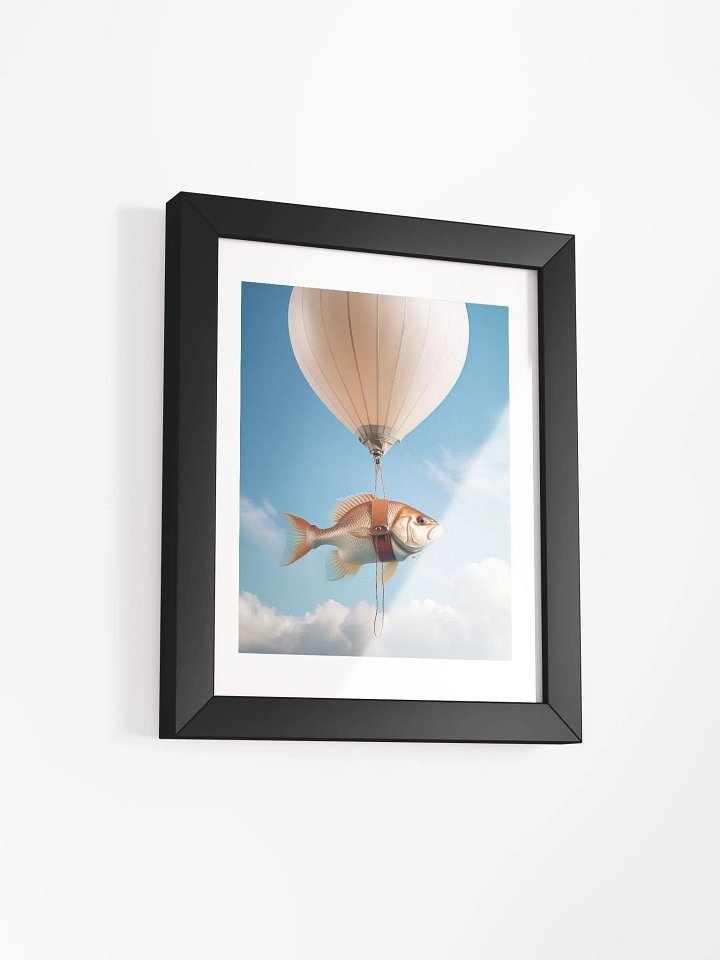 Fish No. 02 Framed High-Quality Matte Print product image (1)