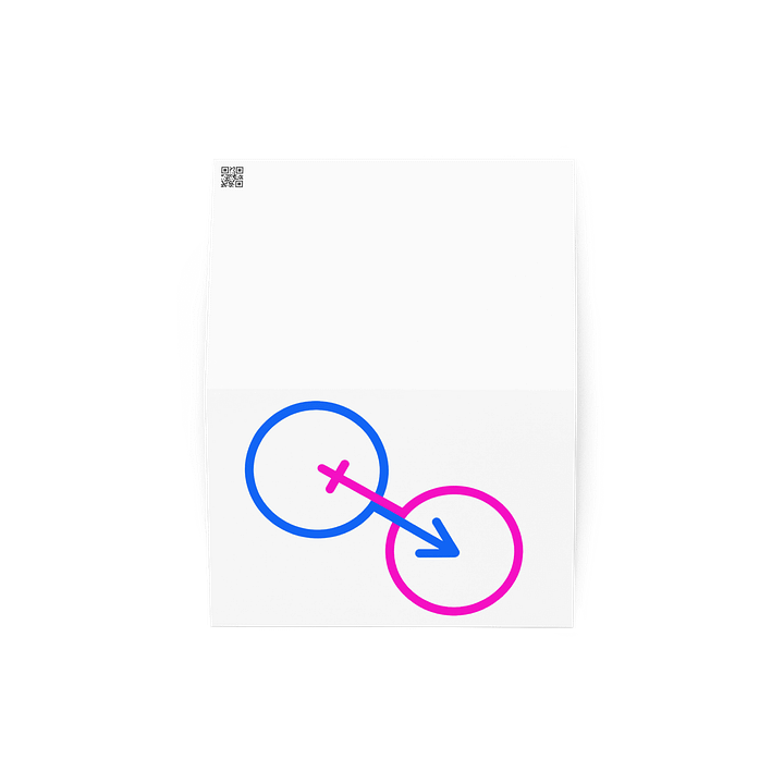 Traditional Gender Unity Symbols Greeting Card product image (4)
