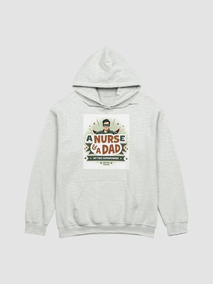 Superhero Nurse & Dad Classic Hoodie product image (3)