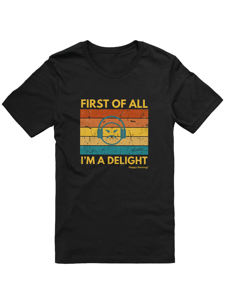 I'm A Delight Gamer Face T-Shirt product image (2)
