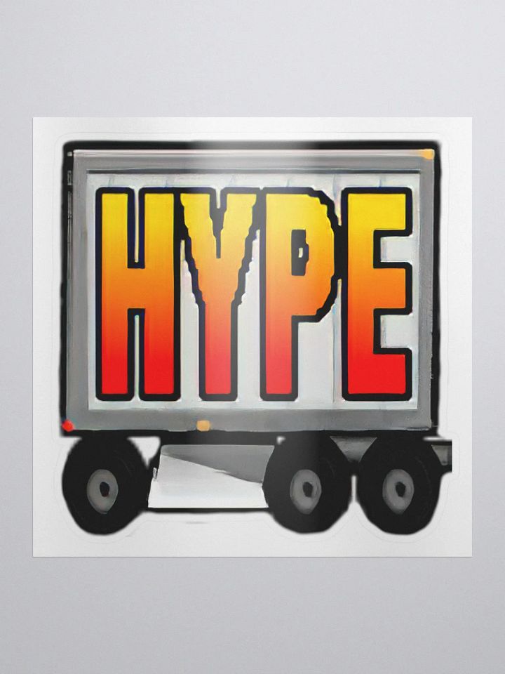 Trailer Hype Sticker product image (1)