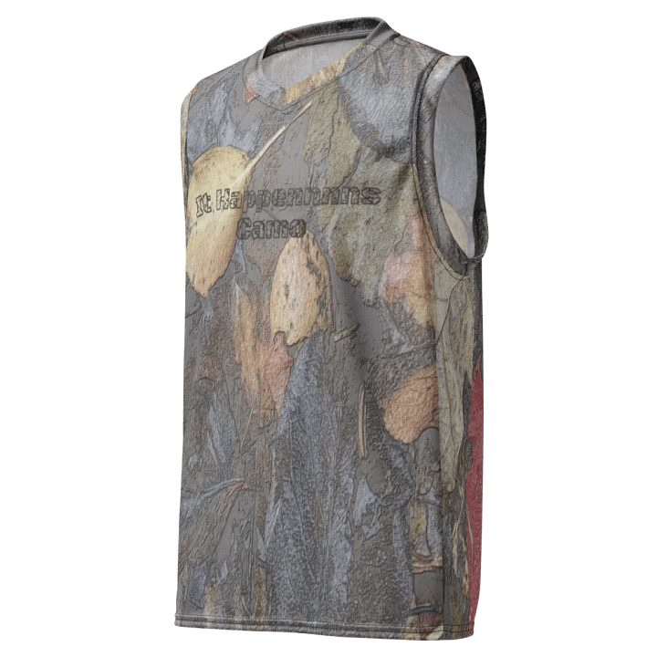 Recycled Unisex Basketball Jersey - MossyOak - It Happennnns Camo product image (1)