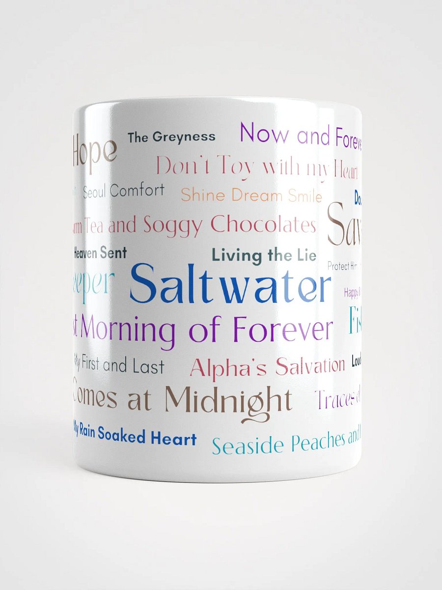 "Our Story So Far..." CJ Moon mug product image (6)