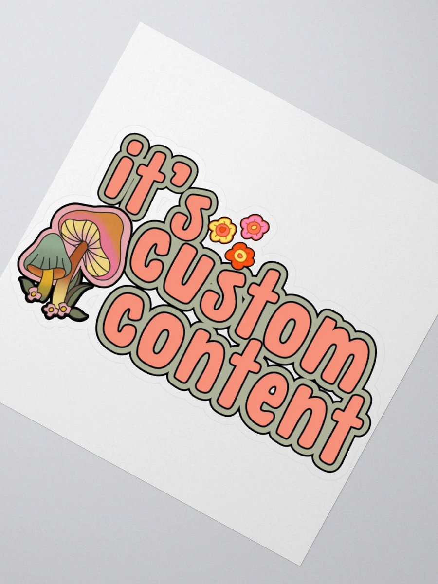 It's Custom Content ✨ Sticker product image (2)