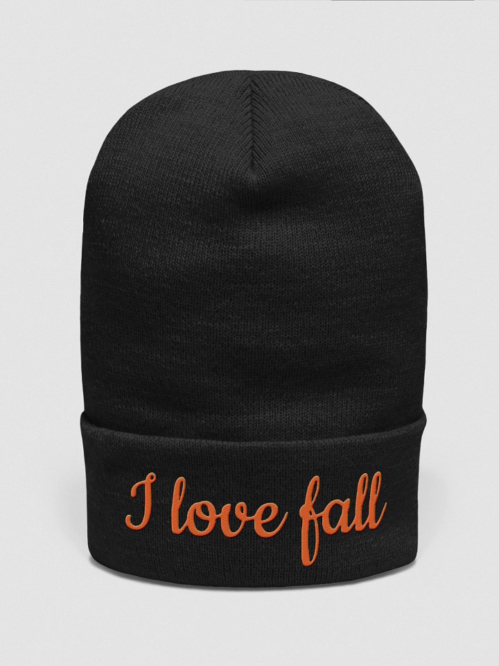Cursive Love Fall Beanie product image (3)