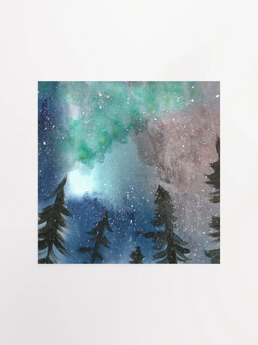 Northern Lights Dreamscape Art Print product image (1)