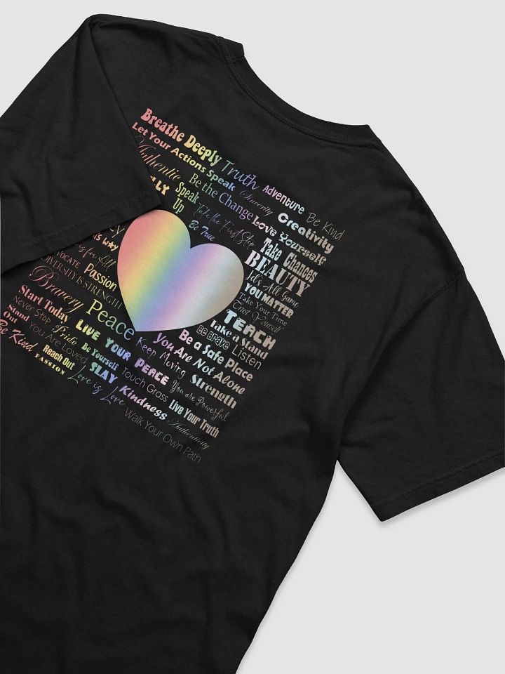Love and Pride T-Shirt (Rainbow Version 2) product image (1)