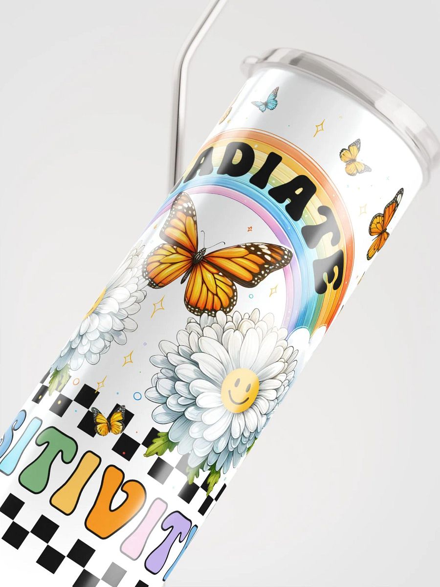Radiate Positivity Stainless Steel Tumbler product image (6)