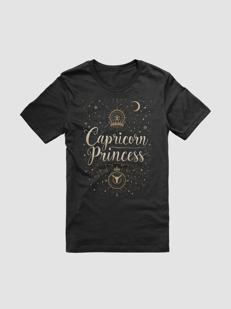 Capricorn Princess Crowned T-Shirt product image (1)