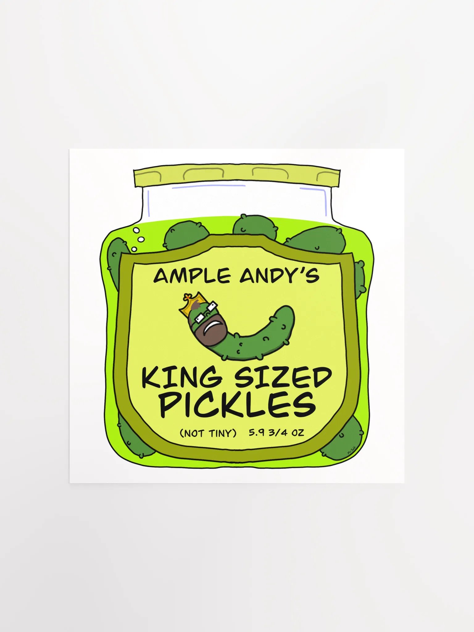 Art Print - Pickle King product image (1)