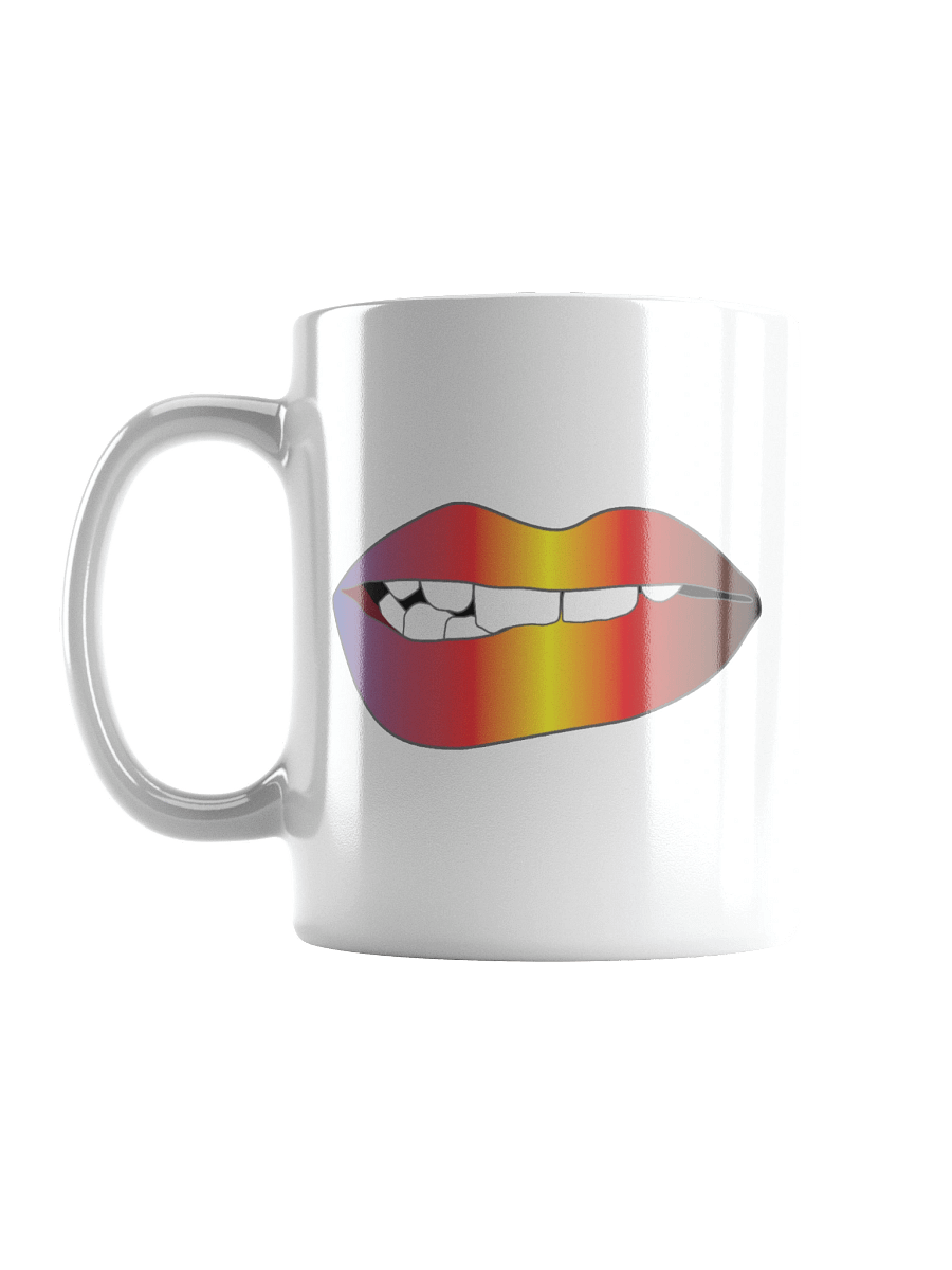Polyamory Pride Gradient Biting Lips Mug product image (6)