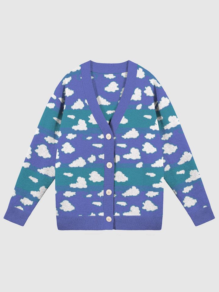Clouds Pattern Cardigan product image (3)