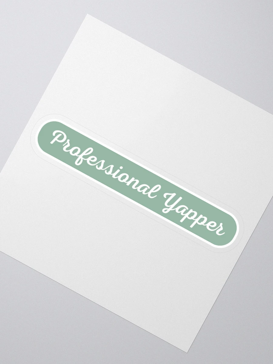 Professional Yapper Sticker - Sage product image (4)