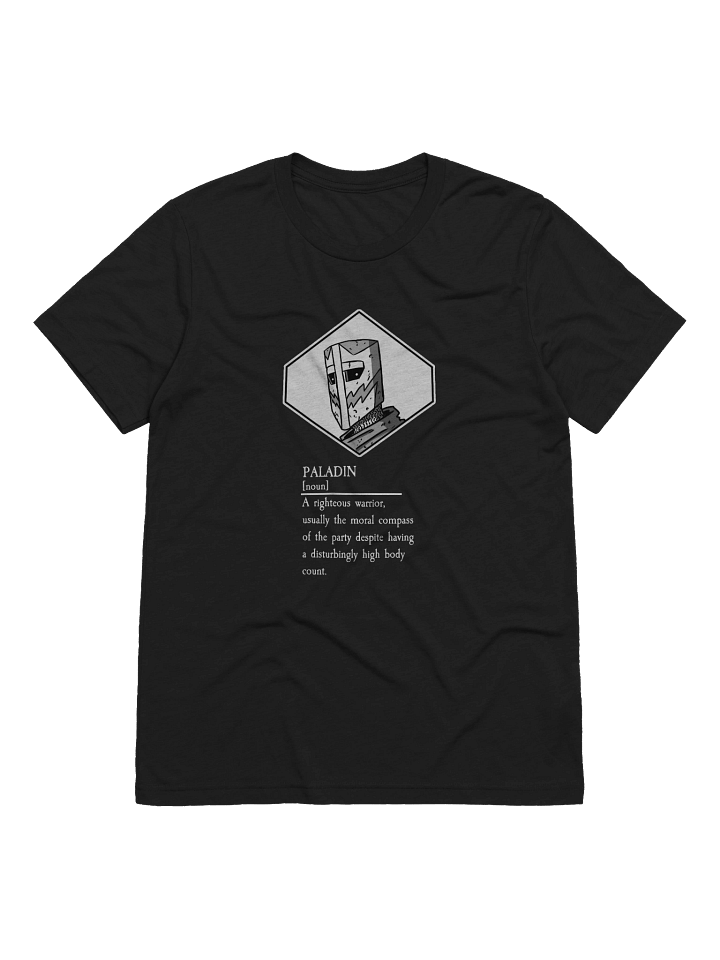 Paladin T-shirt - Triblend version product image (1)