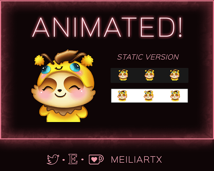 ANIMATED EMOTE Beemo Wiggle product image (2)