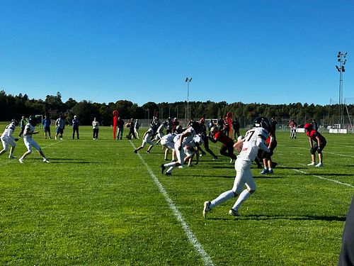 U15 Örebro Black Knights - Wäsby Warriors #amerikanskfotboll #swe3