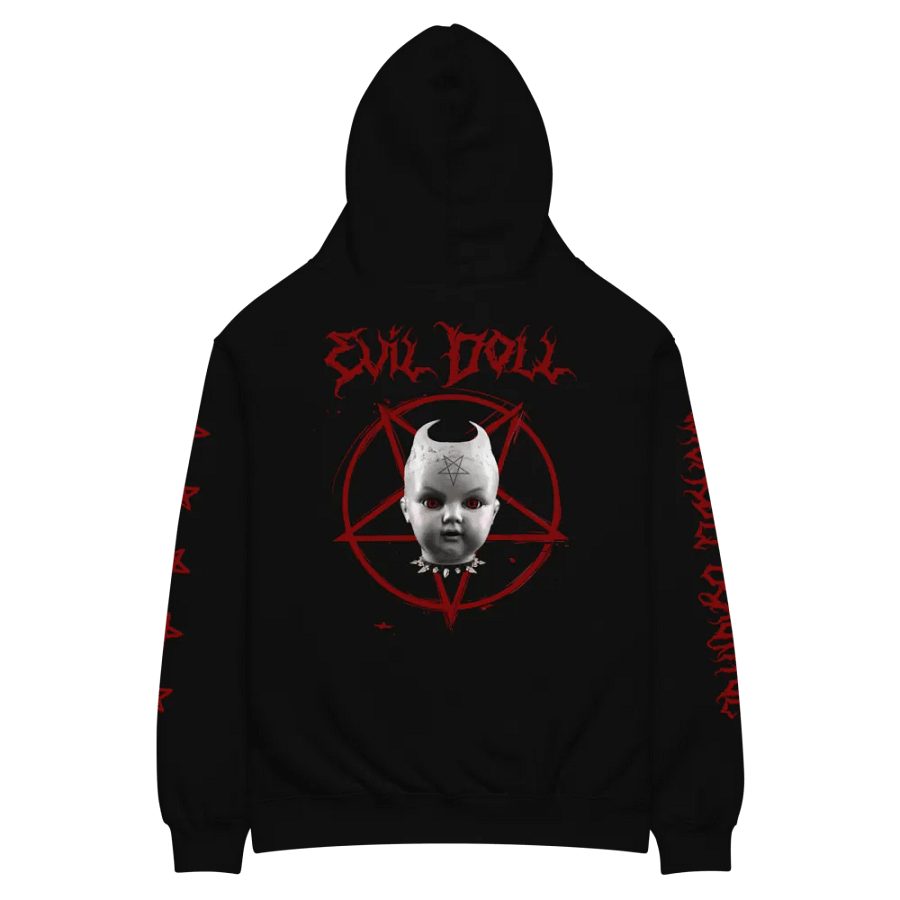 Evil Doll - Wickedly Beautiful - Unisex Oversized Hoodie product image (6)