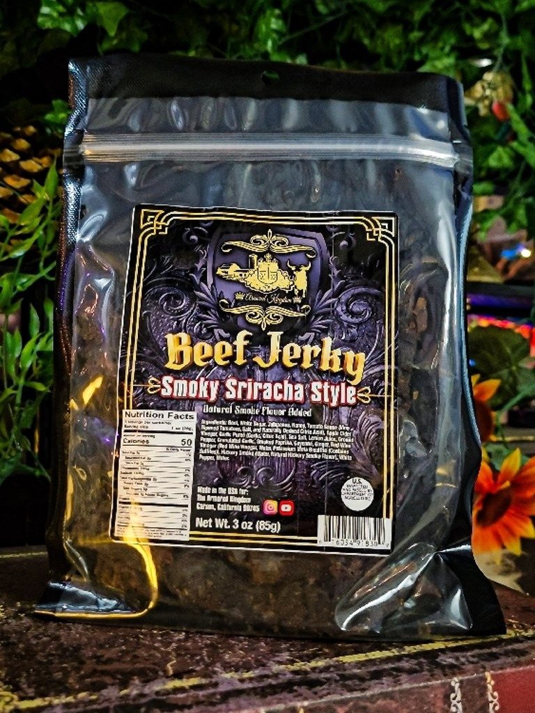 The Armored Kingdom Western BBQ Recipe Bacon Jerky product image (1)