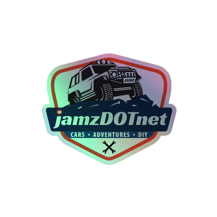 jamzDOTnet holographic sticker product image (2)