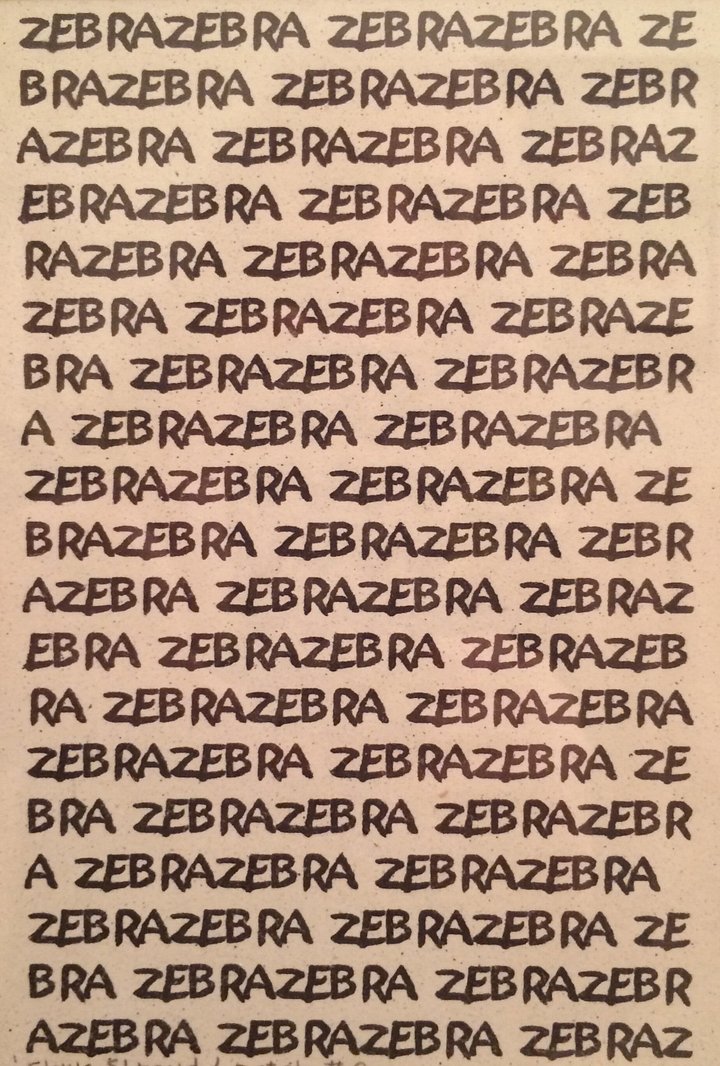 ZebraZebra Poster product image (1)