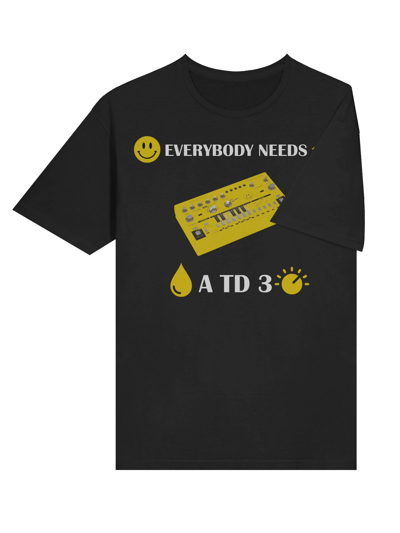 Smiley Synth Unisex Tee product image (6)