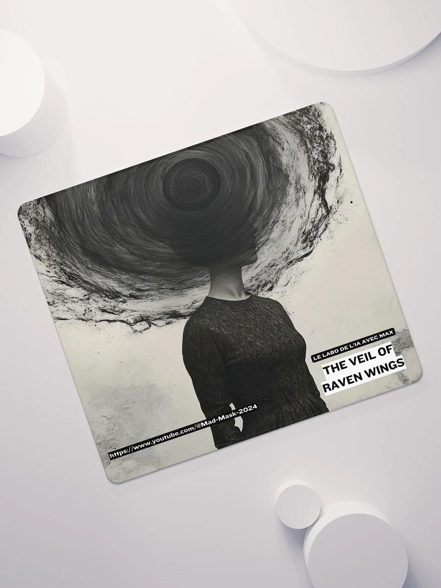 Mouse Pad Gaming The Veil of Raven Wings product image (7)