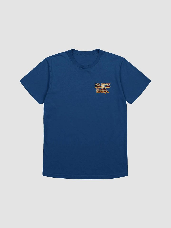 Merica BFam blue t shirt left logo product image (1)
