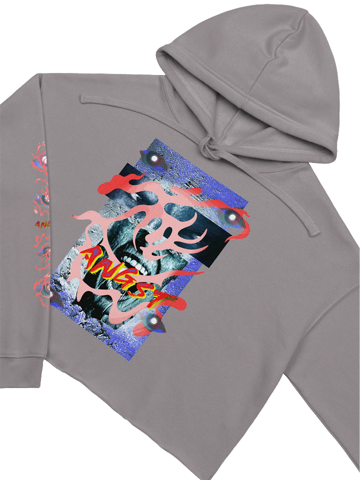 ANGST CROP HOODIE product image (2)