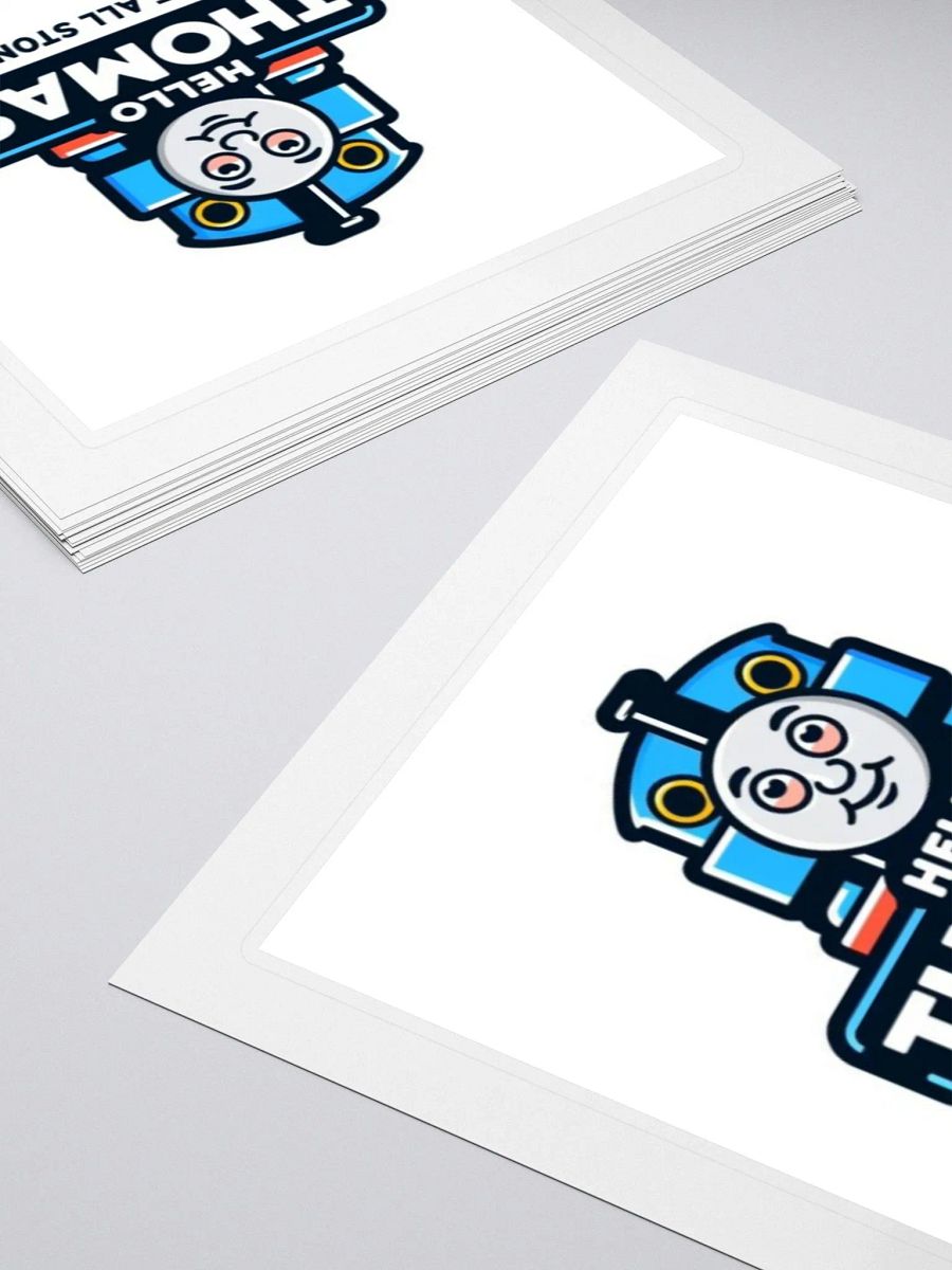 Hello Thomas Sticker product image (4)