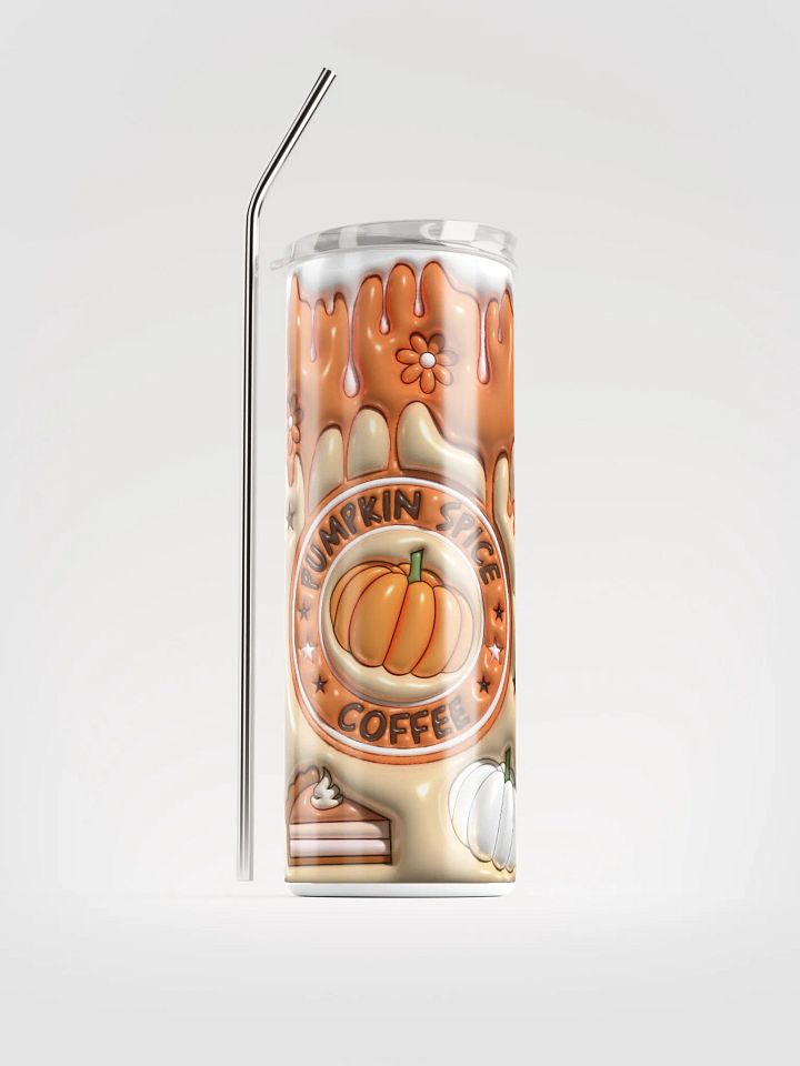 Pumpkin Spice Stainless Steel Tumbler product image (1)